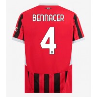 AC Milan Ismael Bennacer #4 Domáci futbalový dres 2024-25 Krátky Rukáv